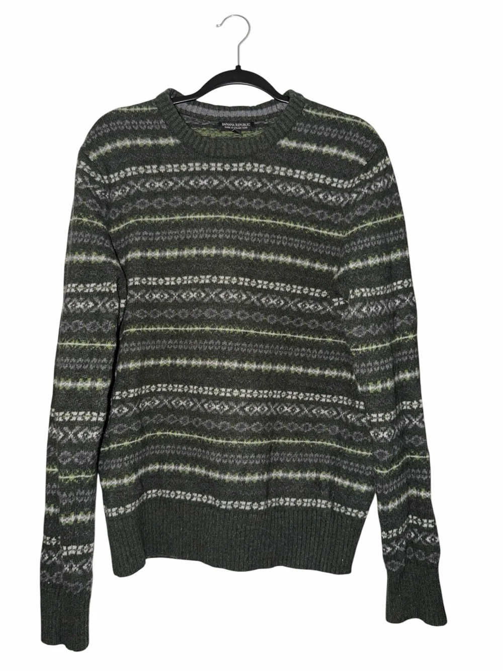 Men's Banana Republic Wool Blend Sweater Size Large
